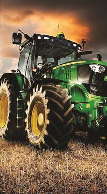 Drap de plage 100x180 cm <BR> Tracteur