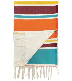 Fouta 100x200 cm <BR> Helios Orange