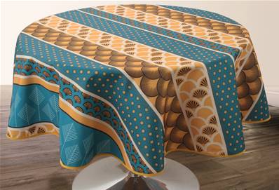 Nappe anti-taches <BR>Plume doré