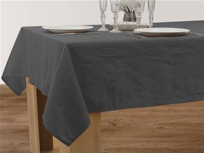 Nappe Froissée <BR> Gris anthracite