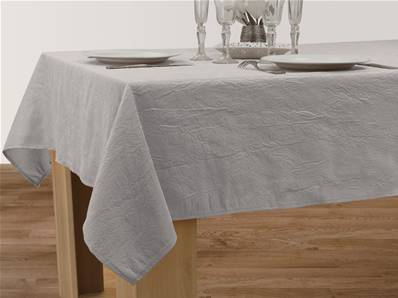 Nappe Froissée <BR> Gris perle