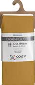 Drap housse 120x190<BR>100% coton<BR>Safran