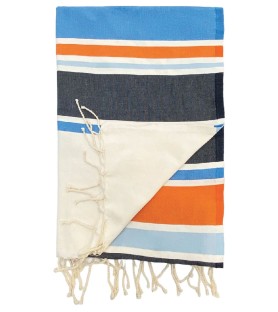 Fouta 100x200 cm <BR> Helios Bleu