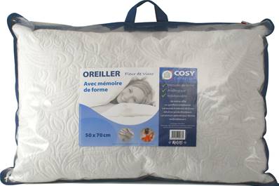 Oreiller fleur de visco 50x70 cm