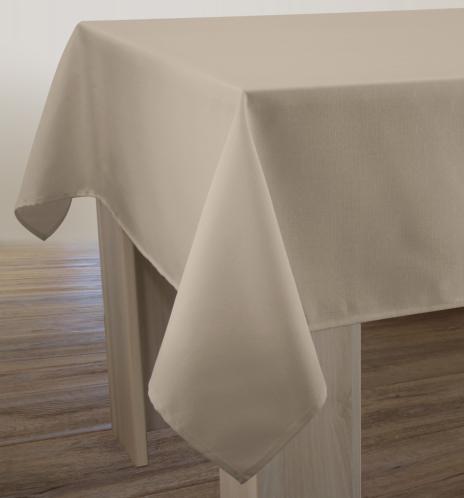 Nappe Unie - Effet lin - Ficelle