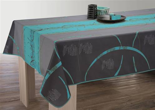nappe anti-taches <BR>Astrid bleu